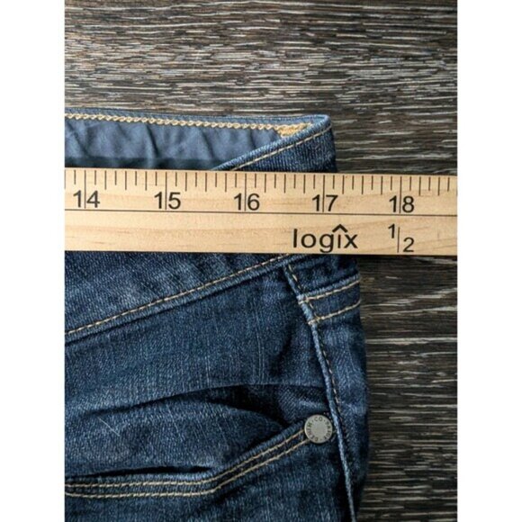 Paige Mens Skyline Straight Jeans 33 Blue Denim - Picture 7 of 8